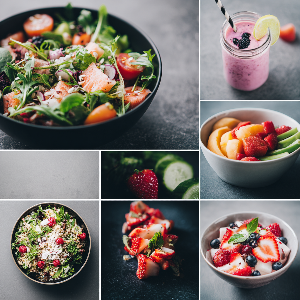 Zdravé jídlo a čerstvá zelenina